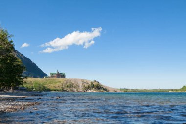 Waterton Alberta güzel göl