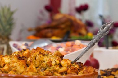 Lezzetli abartılı Şükran Türkiye yemek 