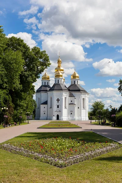 Церковь Екатерины в Чернигове — стоковое фото