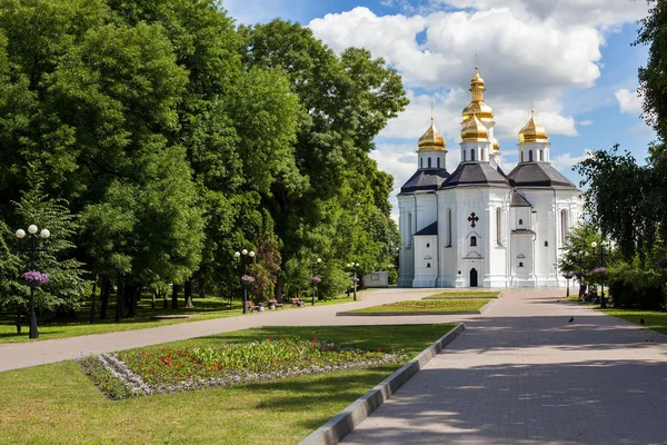 Церковь Екатерины в Чернигове — стоковое фото