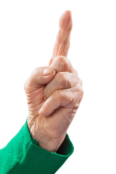 Zeigefinger — Stockfoto