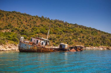 Alonissos, Yunanistan telli gemi batığının