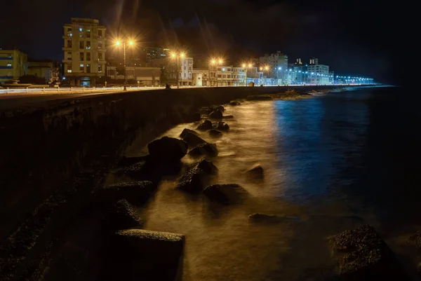 Nacht foto van Havana — Stockfoto