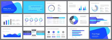 Sunu şablonu tasarım Infographic ile