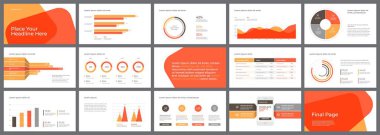 Sunu şablonu tasarım Infographic ile