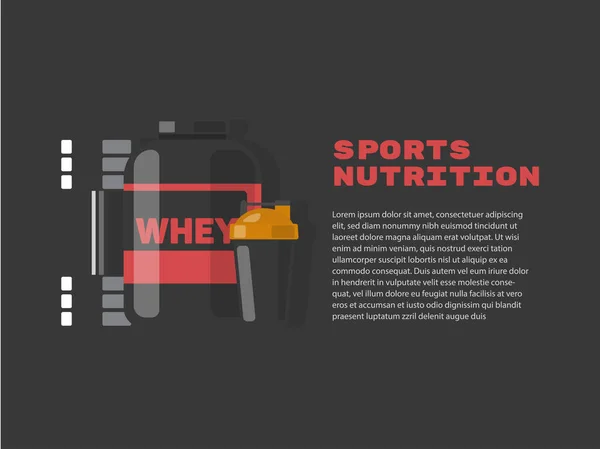 Sport et fitness — Image vectorielle