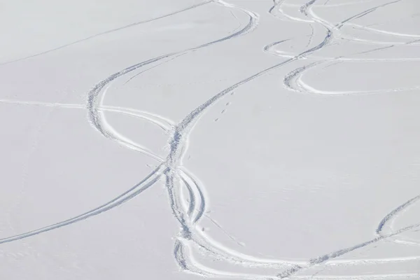 Pistas de esquí — Foto de Stock