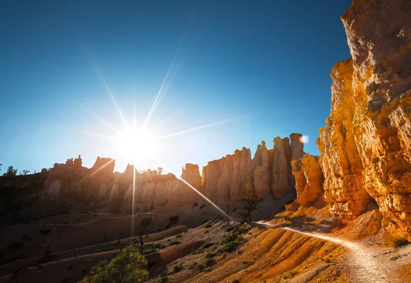 Bryce Kanyonu Nda Günbatımı Abd — Stok fotoğraf