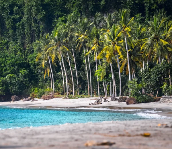 Spiaggia Laguna Nome Crystal Bay Sull Isola Nusa Penida Bali — Foto Stock