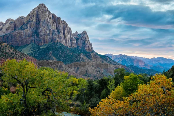 Zion National Park Sunset Usa — Stock Photo, Image