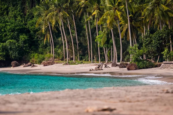 Nusa Penida Bali Endonezya Crystal Bay Adlı Bir Sahil Göl — Stok fotoğraf