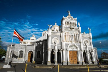 Basilica de Nuestra Senora de los Angeles - Roman Catholic basilica in the city of Cartago, Costa Rica clipart