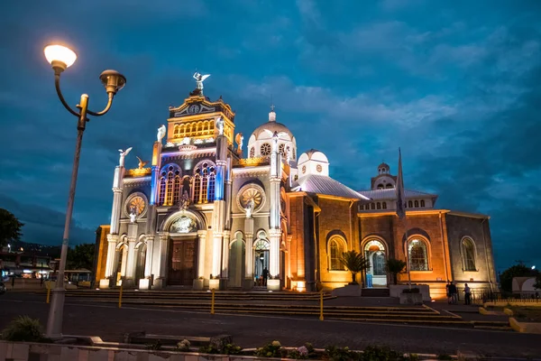 Basilique Nuestra Senora Los Angeles Dans Ville Cartago Costa Rica — Photo