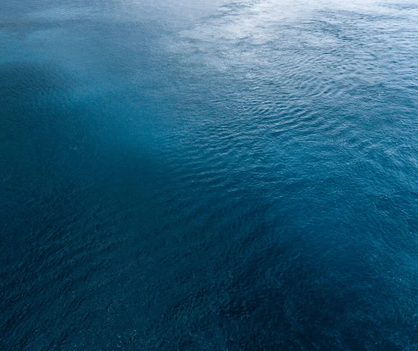 Surface Mer Avec Vue Aérienne Ondulée — Photo