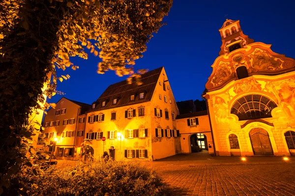 Ciudad Fussen Atardecer Alemania —  Fotos de Stock