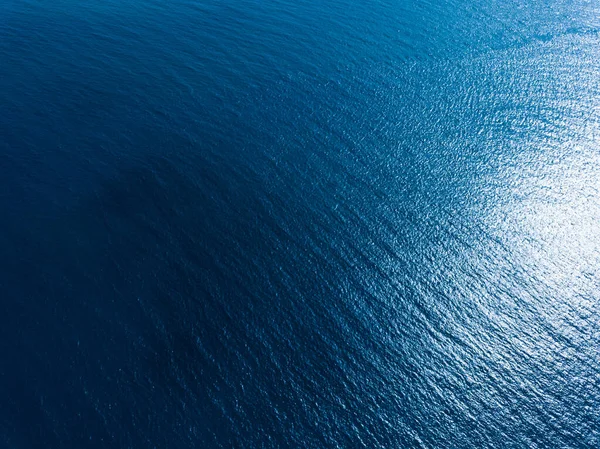 Вид Повітря Поверхню Моря — стокове фото
