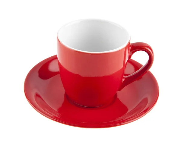 Copo de café vermelho — Fotografia de Stock