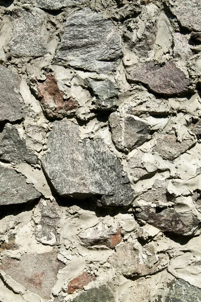 Parede de pedra de alvenaria áspera — Fotografia de Stock