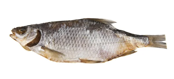 Trockenfisch isoliert auf weißem Hintergrund — Stockfoto