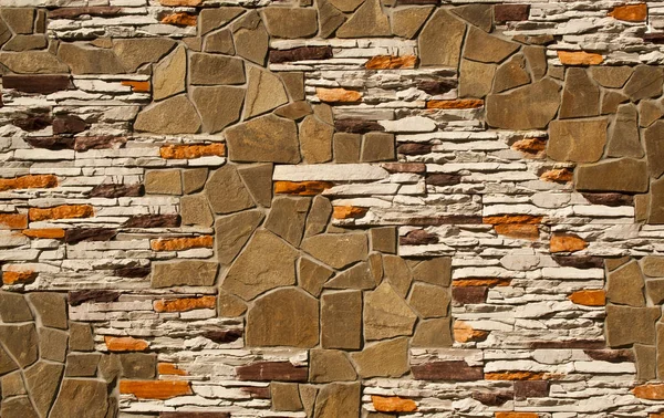 Naadloze achtergrond textuur van oude stenen muur — Stockfoto