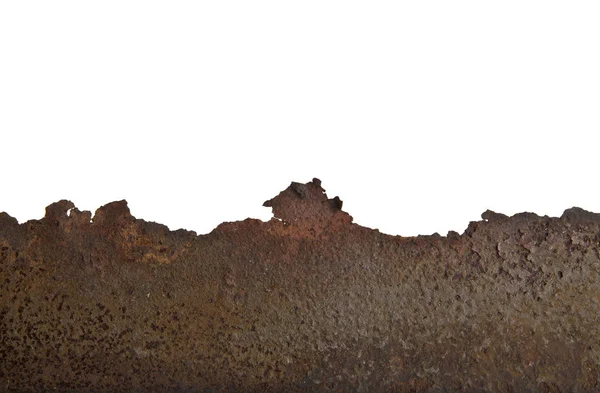 Rusty iron isolated on white background — Stock Photo, Image