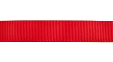 kırmızı kurdele beyaz arkaplanda izole edildi 