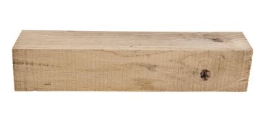 Tahta beyaz arkaplanda izole edildi