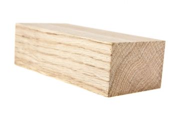 Tahta beyaz arkaplanda izole edildi 