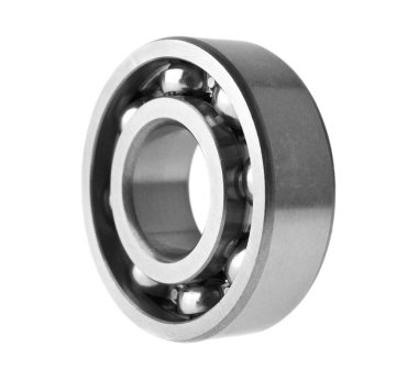 Beyaz arka plan üzerinde izole rulman