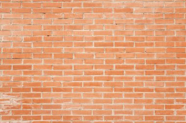 duvar tuğla dokulu yüzeyi ile