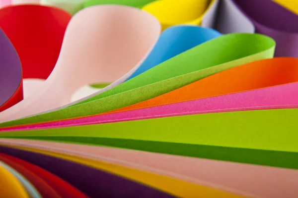 Papel a cores como fundo — Fotografia de Stock