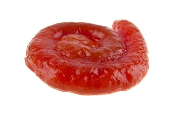 Ketchup pe fundal alb — Fotografie, imagine de stoc