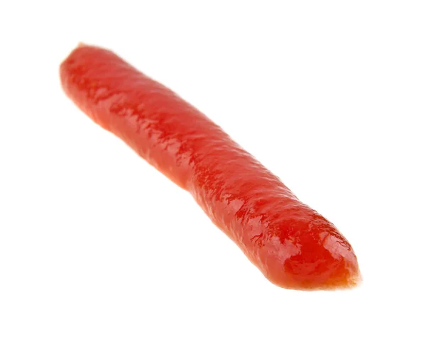 Ketchup no fundo branco — Fotografia de Stock