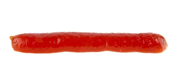 Ketchup no fundo branco — Fotografia de Stock
