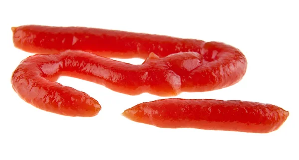 Ketchup on white background — Stock Photo, Image