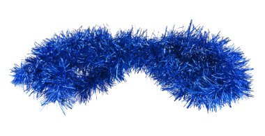 Beyaz arkaplanda Noel süslemesi