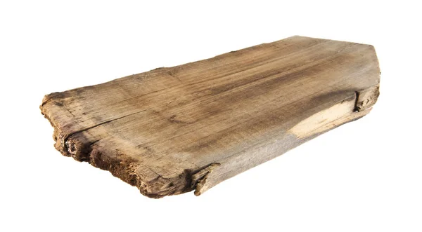 Dřevěné desky na bílém pozadí — Stock fotografie