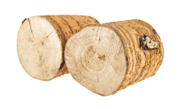 Tablero de madera sobre fondo blanco — Foto de Stock