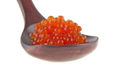 tahta kaşıkla havyar