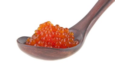 tahta kaşıkla havyar