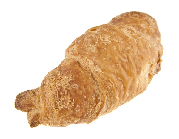 Croissant isolado no fundo branco — Fotografia de Stock