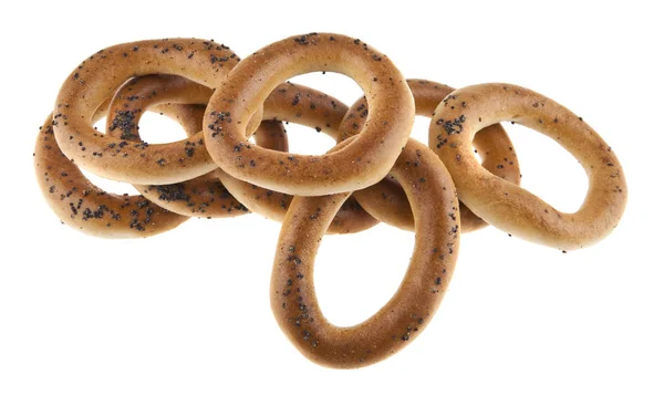 Bagels isoliert auf weißem Hintergrund — Stockfoto