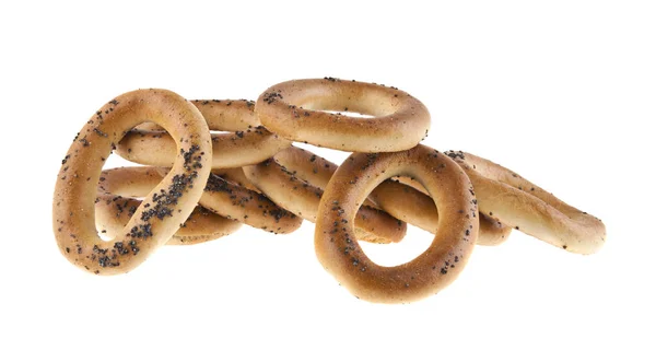 Bagels aislados sobre fondo blanco — Foto de Stock