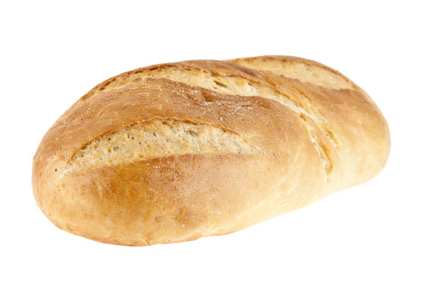bread isolated on white background