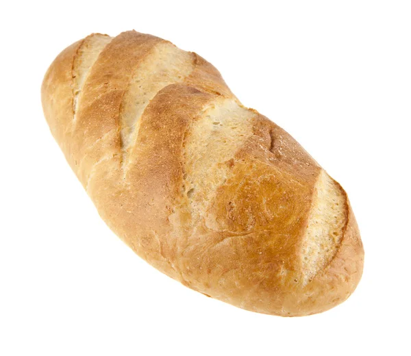 Brood geïsoleerd op witte achtergrond — Stockfoto