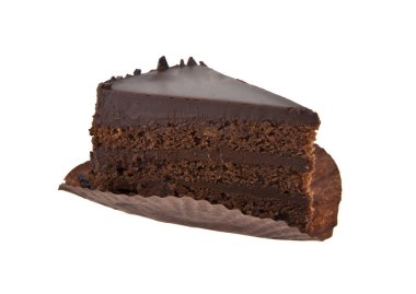 pasta beyaz arkaplanda izole edildi