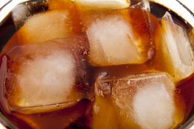 buz ve kabarcıklar içkiyle dokusuna