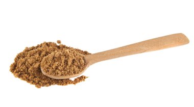 Hindistan cevizi beyaz arkaplanda izole edildi