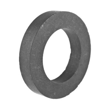 Ferrit halka beyaz arka plan üzerinde