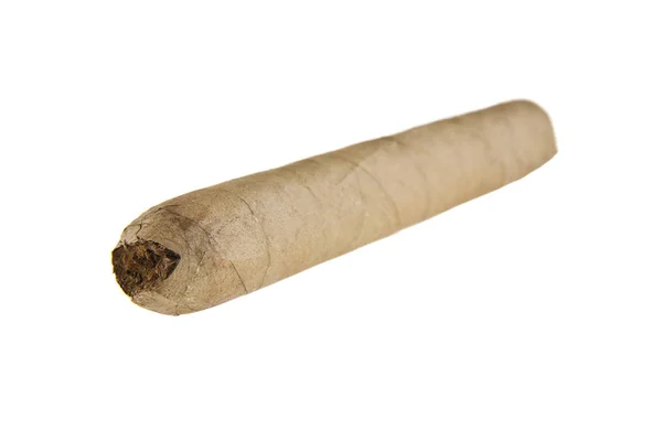 Cigar på vit bakgrund — Stockfoto